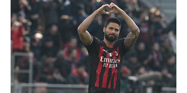 AC Milan odnawia 36-letniego Oliviera Giroud, aby pozostał w początkowej jedenastce